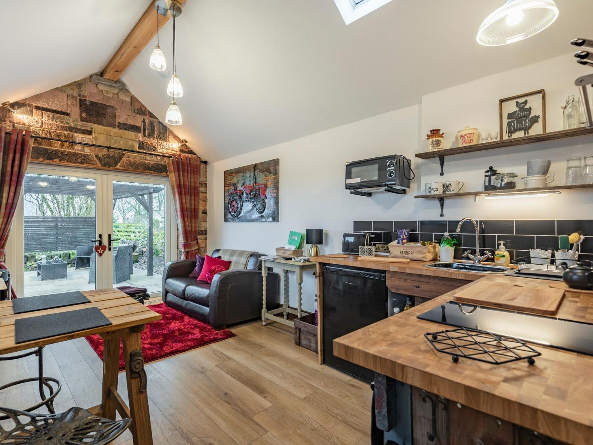 Little Pines Lodge Rushton Spencer Exteriör bild